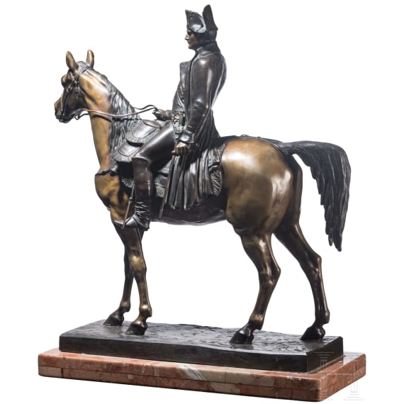 Louis Marie Morise (1818-83) &ndash; Napoleon I Bonaparte on Horseback