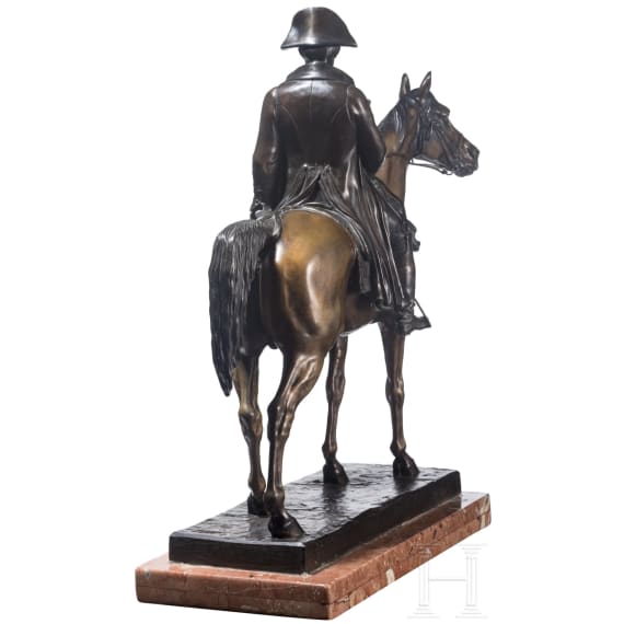 Louis Marie Morise (1818-83) &ndash; Napoleon I Bonaparte on Horseback