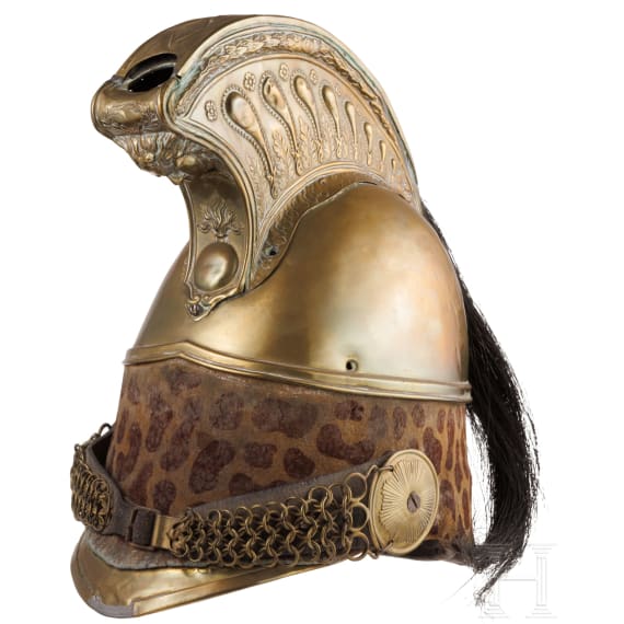 A helmet M 1845 for dragoon troopers