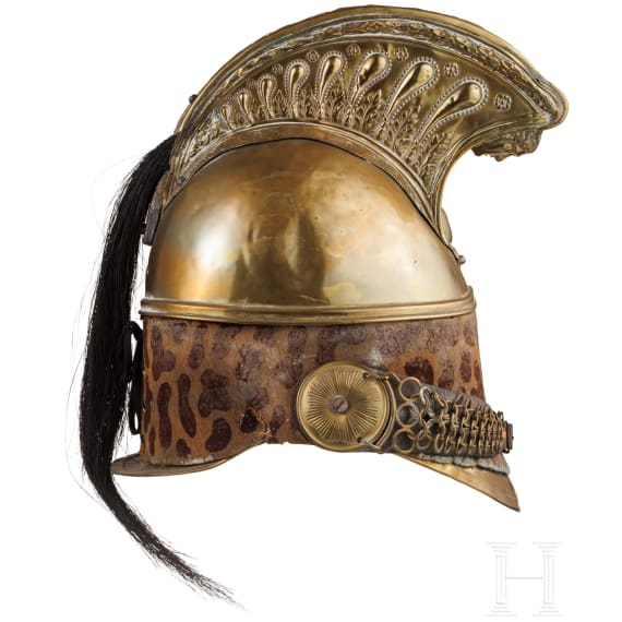 A helmet M 1845 for dragoon troopers