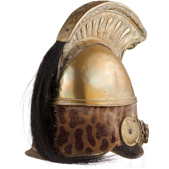 A helmet M 1845 for dragoon troopers