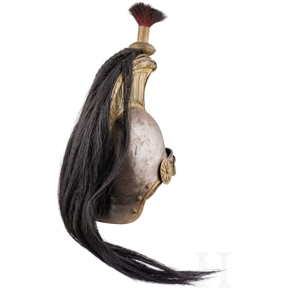 A helmet for the Dragoons of the Imperial Guard, Second Empire