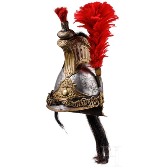 A helmet for dragoon troopers, Second Empire