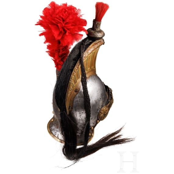 A helmet for dragoon troopers, Second Empire