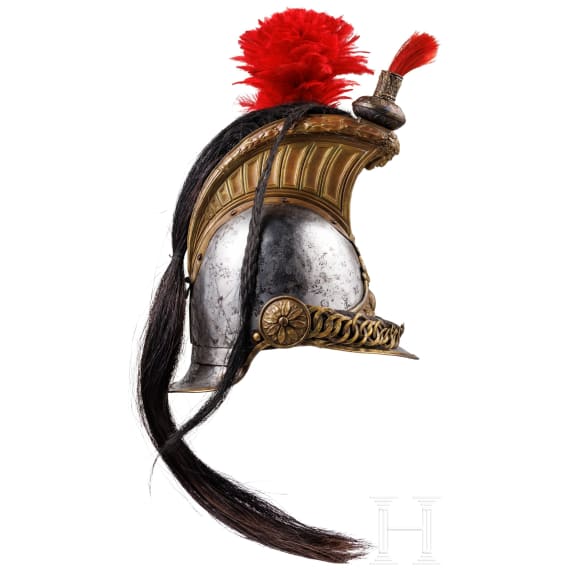 A helmet for dragoon troopers, Second Empire