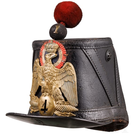 A shako M 1860 for line infantry men