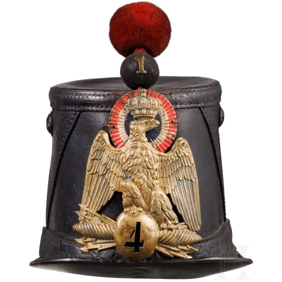 A shako M 1860 for line infantry men