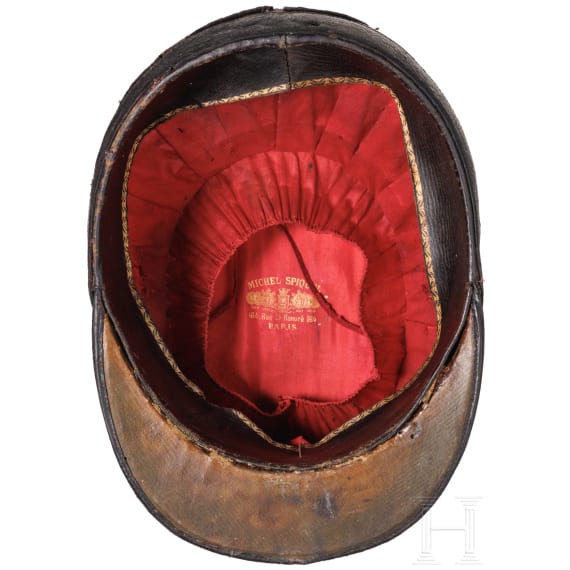 A shako M 1872 for artillery officers