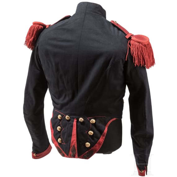 A dolman and tunic for members of the artillery, 2nd half of the 19th century