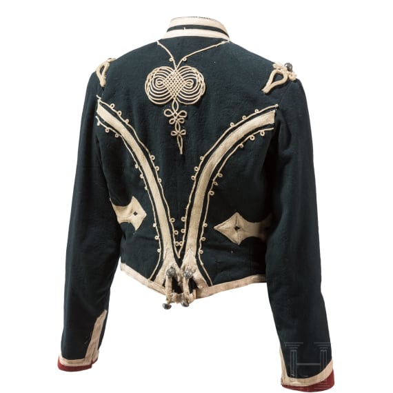 Two dolmans for members of the mounted troops, Second Empire