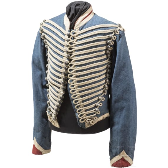 Two dolmans for members of the mounted troops, Second Empire