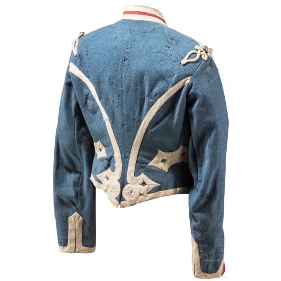 Two dolmans for members of the mounted troops, Second Empire