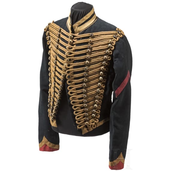 Two dolmans for members of the mounted troops, 19th century