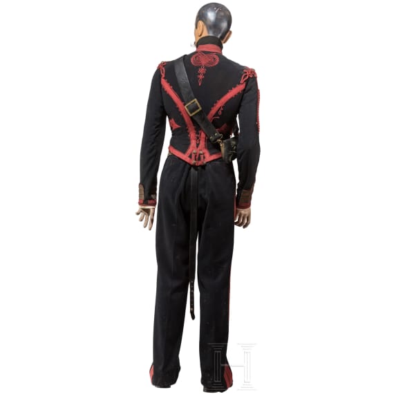 A uniform figure of an artillery officer, Second Empire