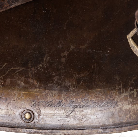 A cuirass M 1855 for cuirassier troopers