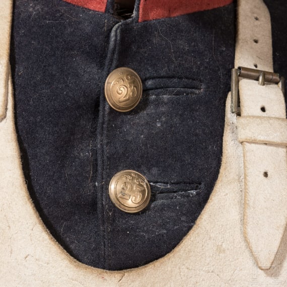 A uniform figure of a sapper, Second Empire