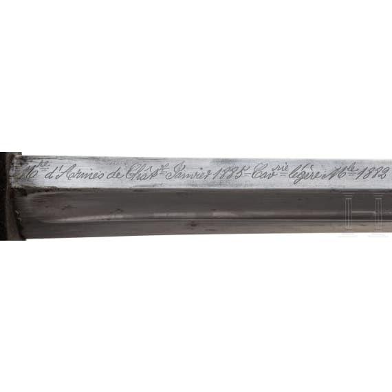A pallash M 1882 for cavalry troopers