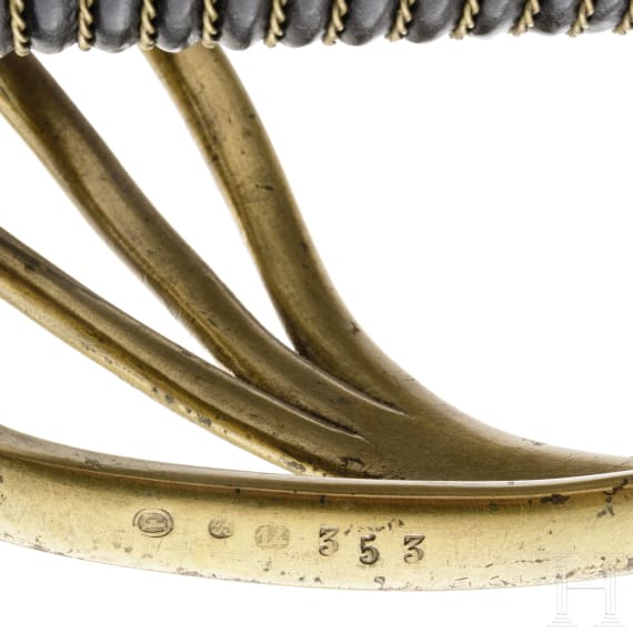 A pallash M 1854 for dragoon troopers