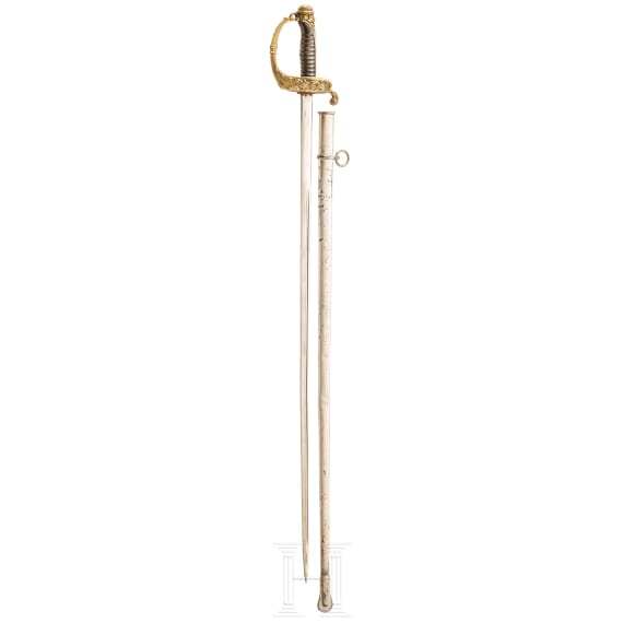 A small sword for officers of the navy infantry