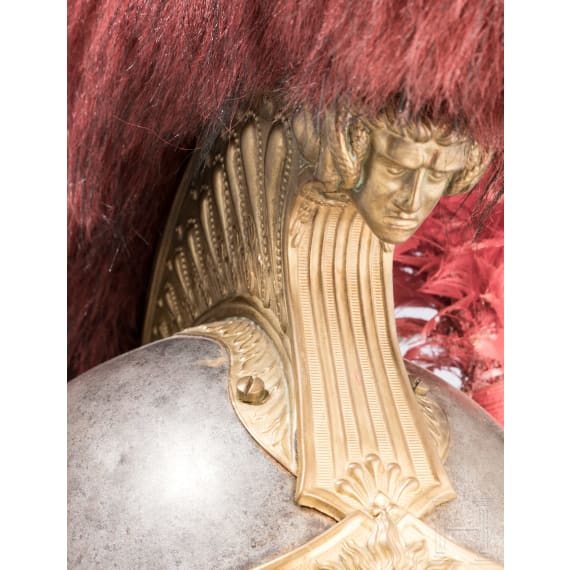 A helmet and cuirass for dragoons, 2nd half of the 19th century