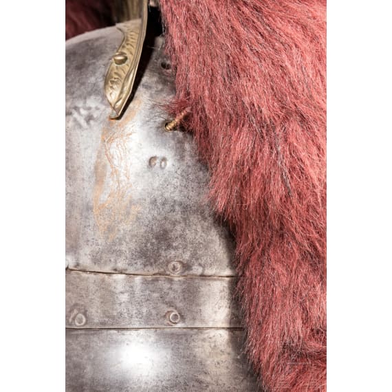 A helmet and cuirass for dragoons, 2nd half of the 19th century