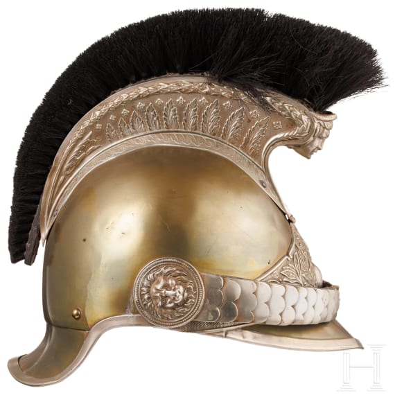 A helmet M 1912 for members of the Gendarmerie