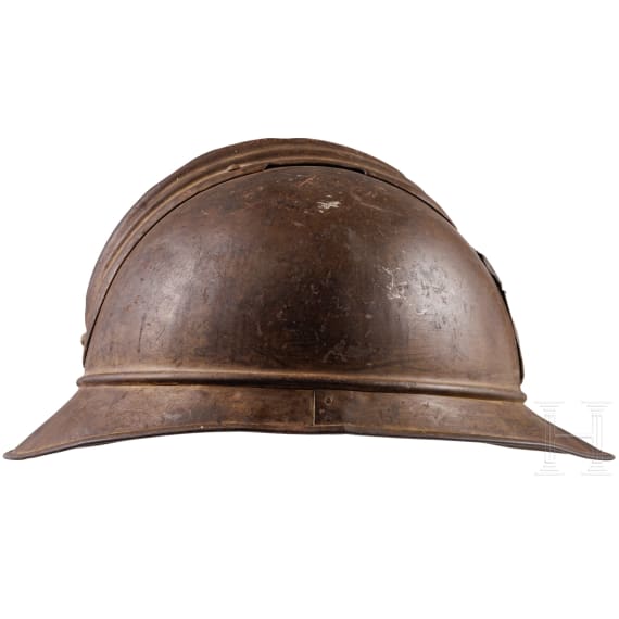 A steel helmet M 15 (Adrian) for members of the Greek army