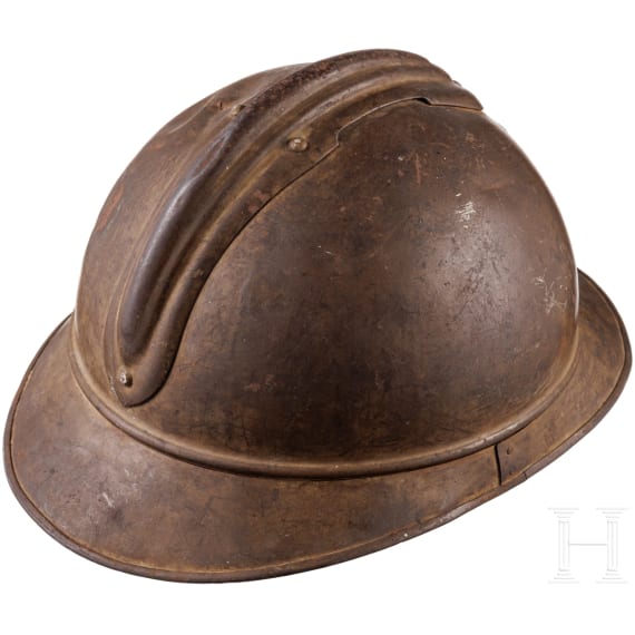 A steel helmet M 15 (Adrian) for members of the Greek army