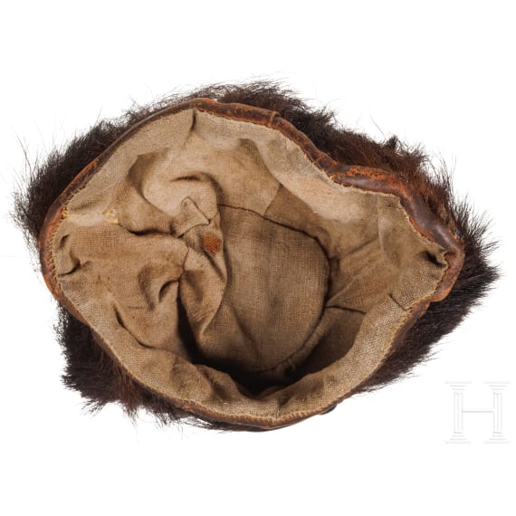 A Grenadier cap, similar to British model 1768 (copy)