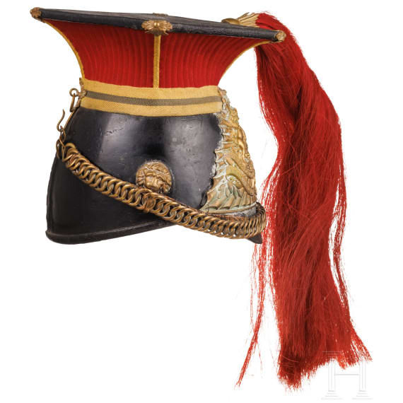 A czapka for troopers of the 12th Royal Lancers, circa 1900