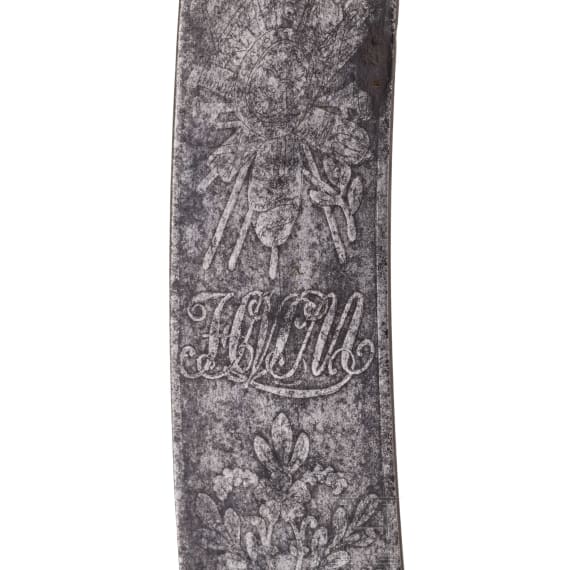 A lion head sabre M 1803 for high officers by Reddell, London, 1st quarter of the 19th century