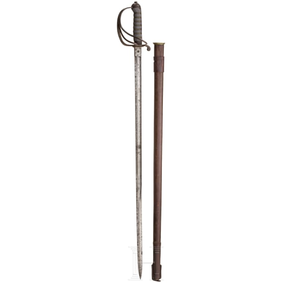 A sword M 1821 for officers of the Royal Artillery