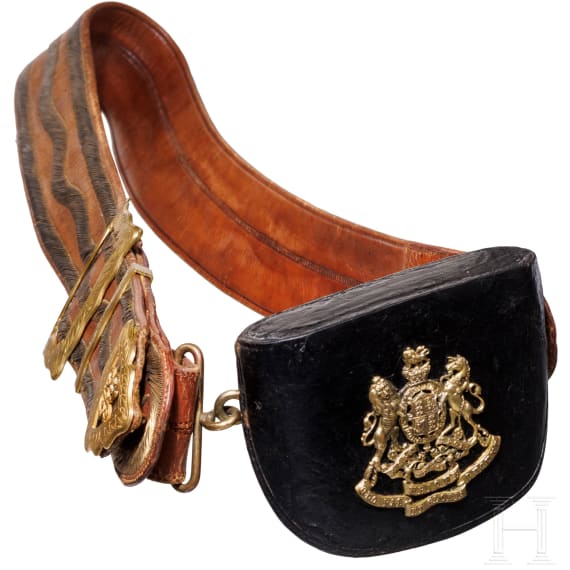 Royal Engineers - a fine cartouche box, 20th century