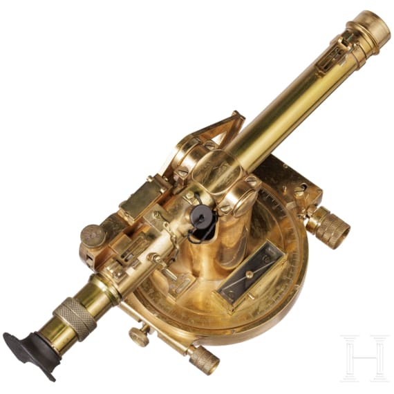 British Artillery Director No. 5 MK I, in case, ca. 1917