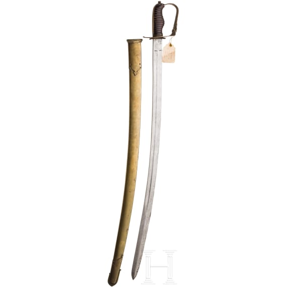 A military sabre after the British model, 19th/20th century