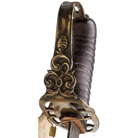 A military sabre after the British model, 19th/20th century