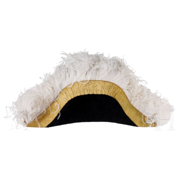 A bicorne hat for high-ranking members of the Order of Malta, 1st half of the 20th century