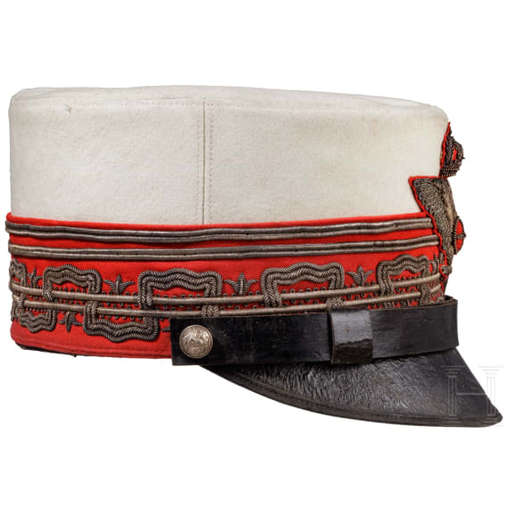 General Adriano Thaon di Revel (1854 - 1937) &ndash; his General's white summer kepi as well as numerous documents and photos