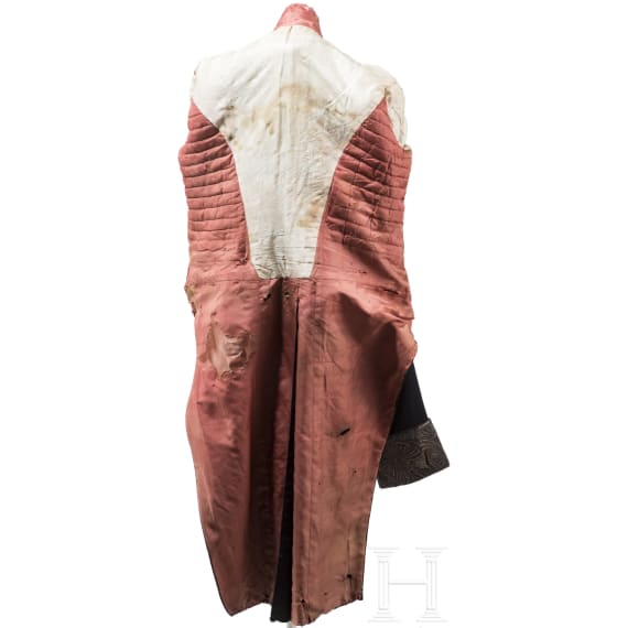 A uniform tailcoat for a chamberlain, Naples, circa 1820 - 1860