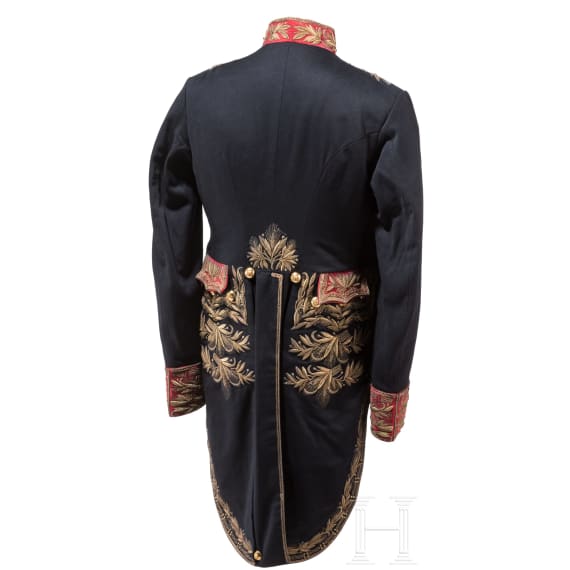 A tailcoat of a royal diplomat, 1st half of the 20th century