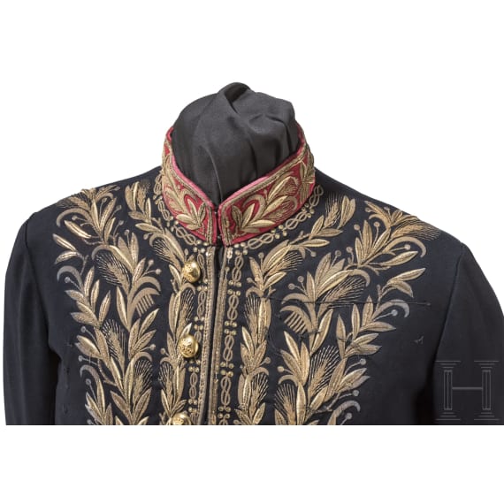 A tailcoat of a royal diplomat, 1st half of the 20th century