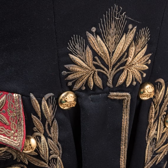 A tailcoat of a royal diplomat, 1st half of the 20th century