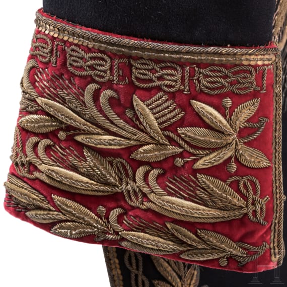 A tailcoat of a royal diplomat, 1st half of the 20th century