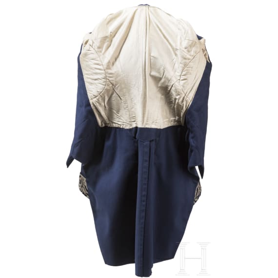 A blue tailcoat of a noble house, 1st half of the 20th century