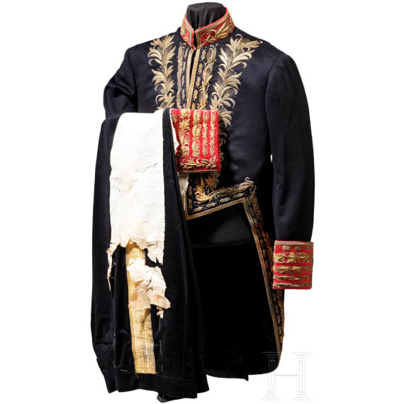 A uniform of a royal diplomat, 1st half of the 20th century