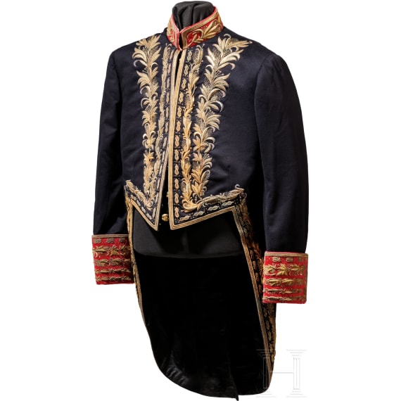 A uniform of a royal diplomat, 1st half of the 20th century