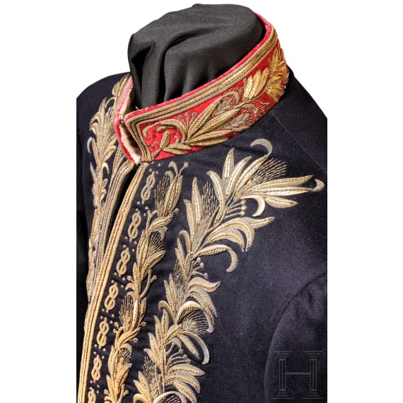 A uniform of a royal diplomat, 1st half of the 20th century
