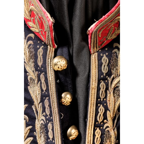 A uniform of a royal diplomat, 1st half of the 20th century