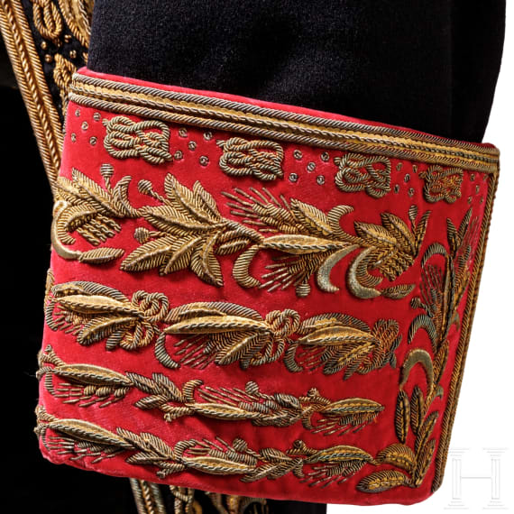 A uniform of a royal diplomat, 1st half of the 20th century