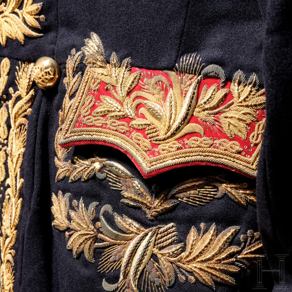 A uniform of a royal diplomat, 1st half of the 20th century